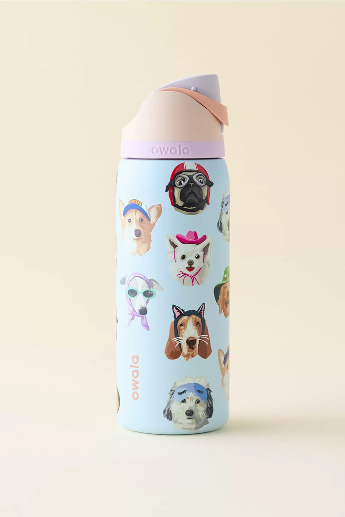 Owala Mimmolo Exclusive Dog Collage FreeSip 32 oz