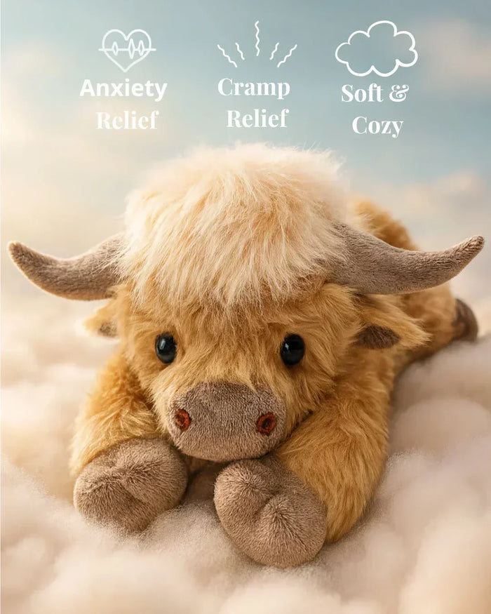 Weighted Cow Plush