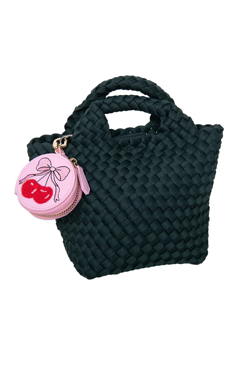 Cherry Bows Coin Purse Bag
