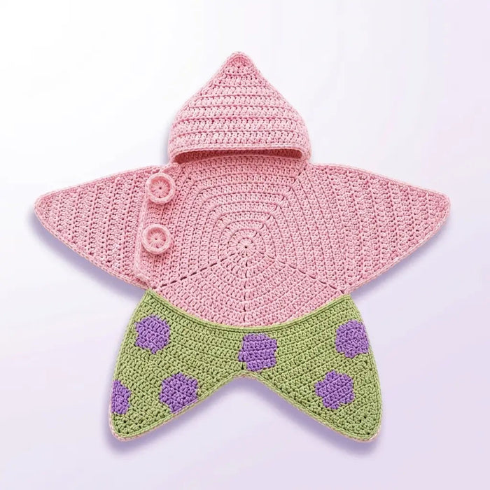 Starry Crochet Baby Suit