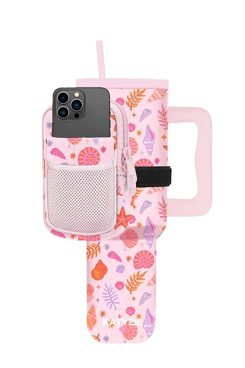 Beach Seashells Tumbler Sling Bag