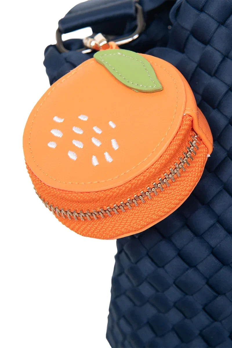 Sweet Orange Coin Pouch Keychain