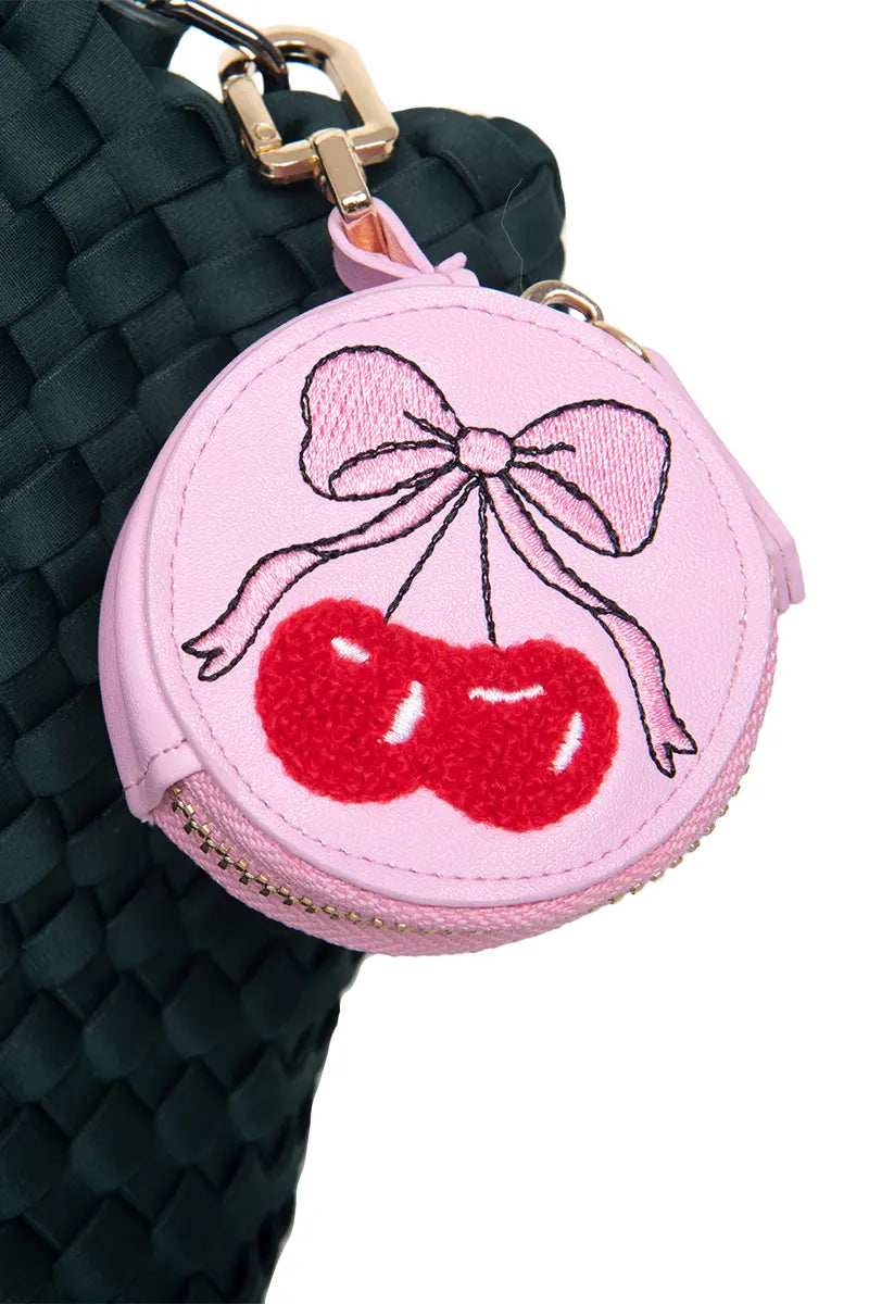 Cherry Bows Coin Purse Bag