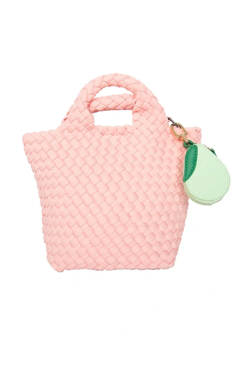 Green Pear Coin Pouch Keychain
