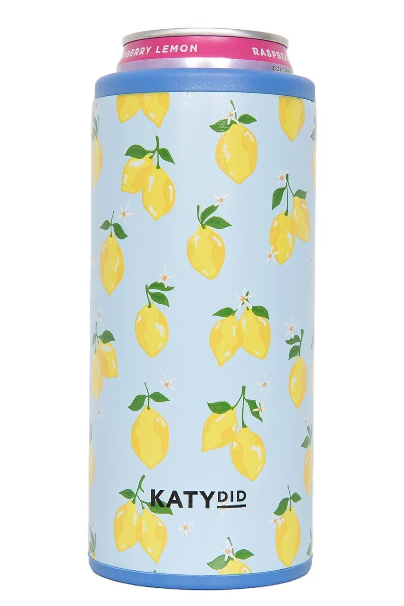 Zesty Lemons Slim Can Cooler