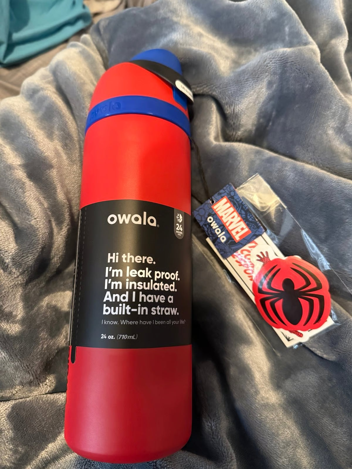 Spiderman 24oz FreeSip Tumbler