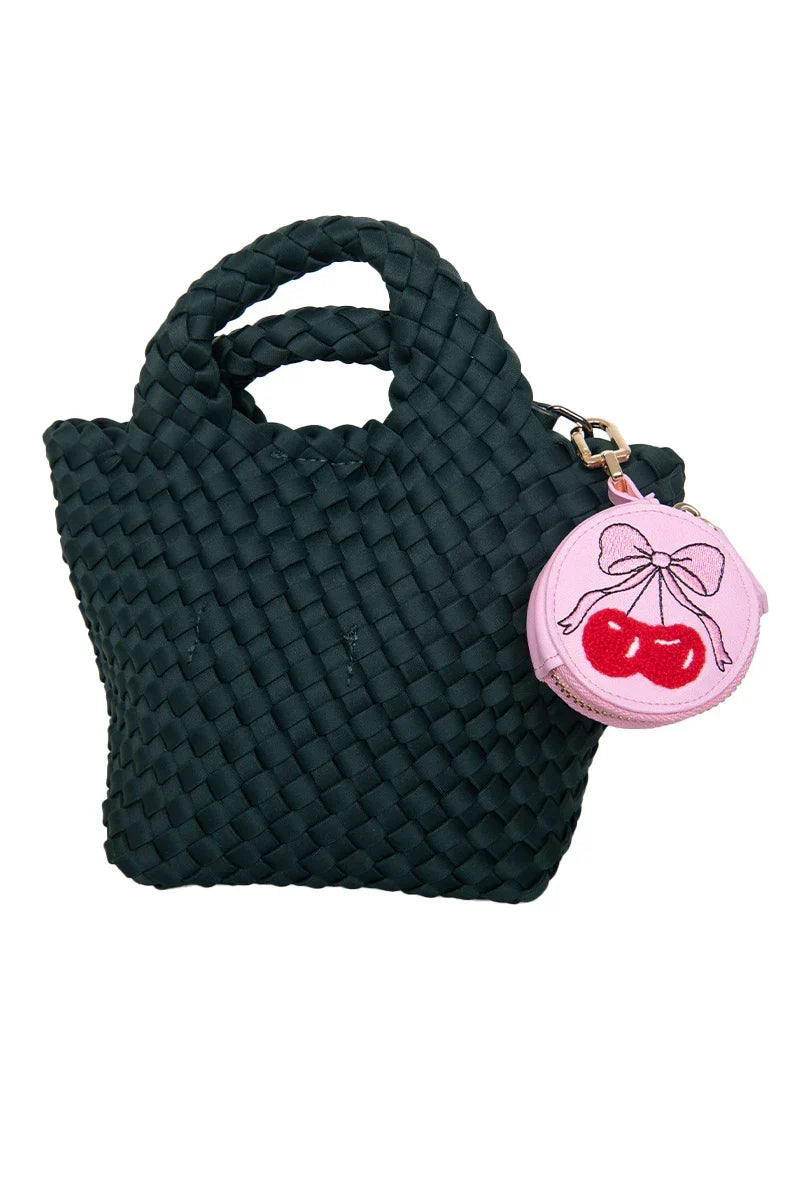 Cherry Bows Coin Purse Bag